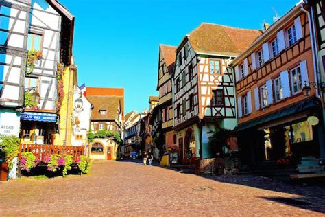 Charming French Village of Riquewihr.